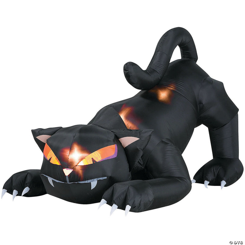 72" Blow Up Inflatable Black Cat | Costume-Shop.com - image 1
