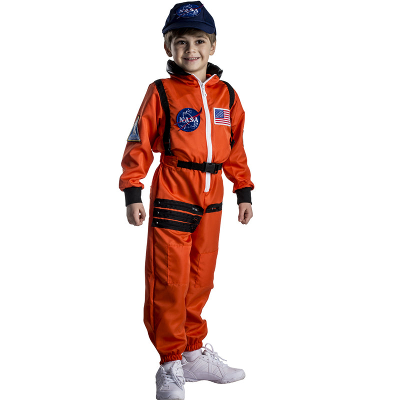 Kids' NASA Orange Astronaut | Costume-shop.com - T2 (Toddler 1-2) - image 1