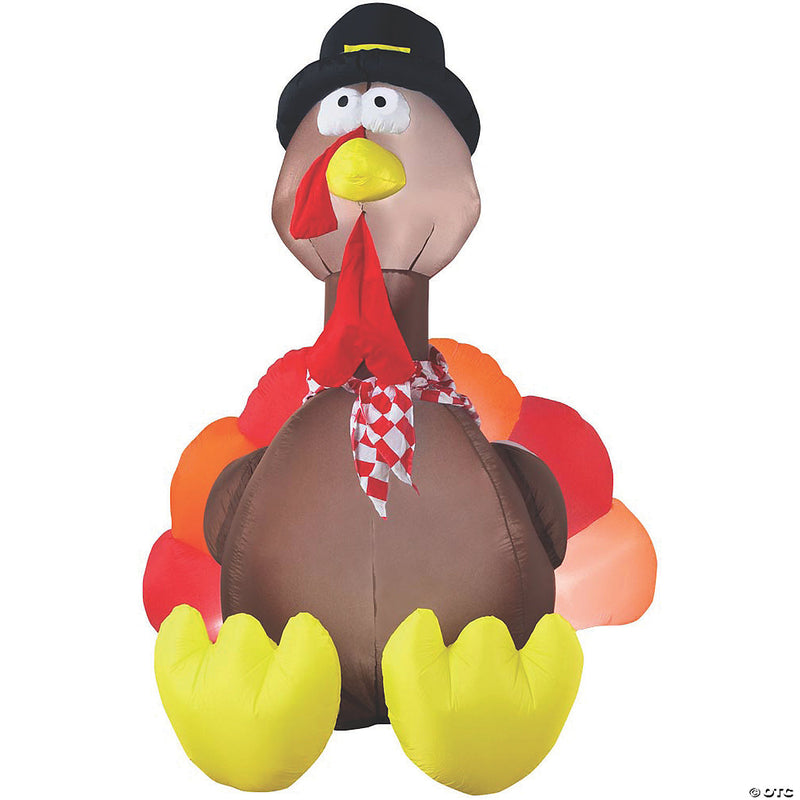 Inflatable Light-Up Turkey Decoration