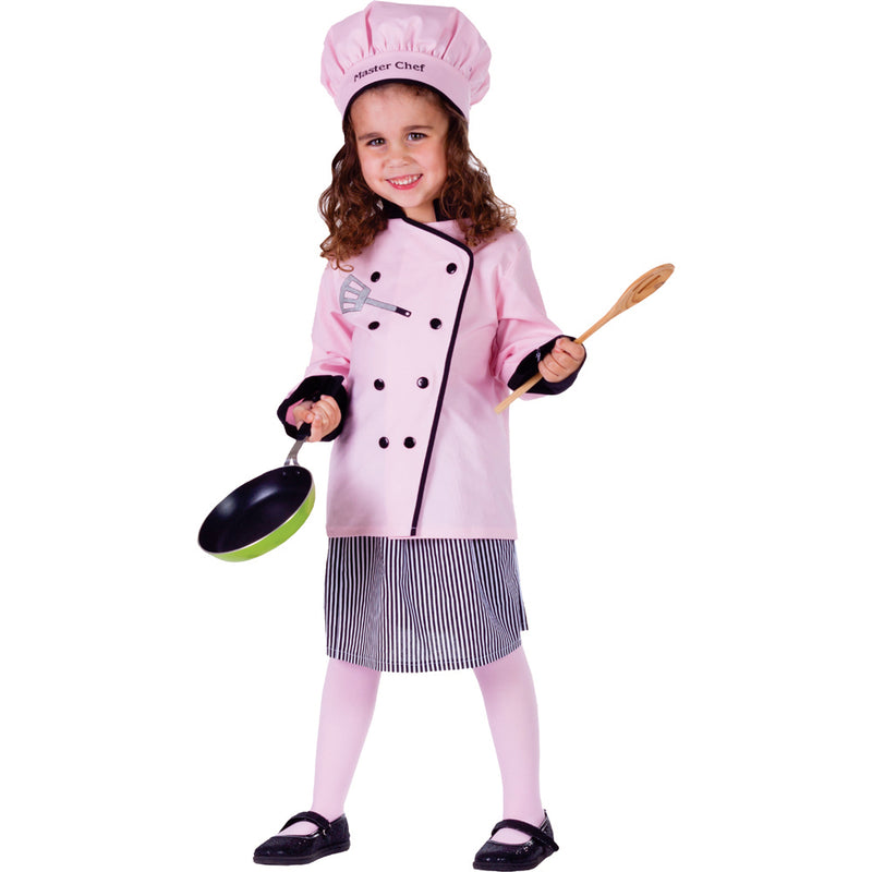 Girls Master Chef Costume Set - T2 (Toddler 1-2) - image 1
