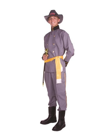 Teen Gray Uniform Soldier outf
