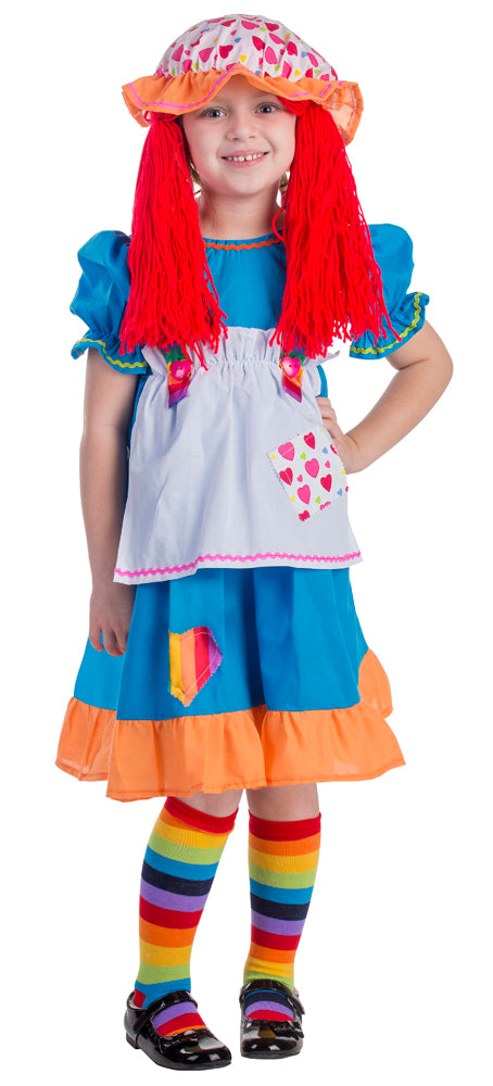 Rainbow Rag Doll Costume - T2 (Toddler 1-2) - image 1