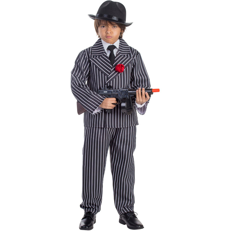 Gangster Costume For Boys | Costume-Shop.com - T4 (Toddler 2-3) - image 1