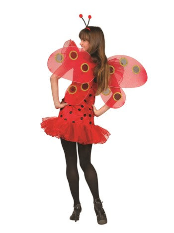 Teen Ladybug Outfit with Wings | Costume-Shop.com