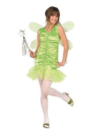 Teen Tinkerbell Green Costume | Costume-Shop.com - image 1