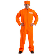 Authentic Prisoner Costume for Adults | Costume-Shop.com - Small - image 1