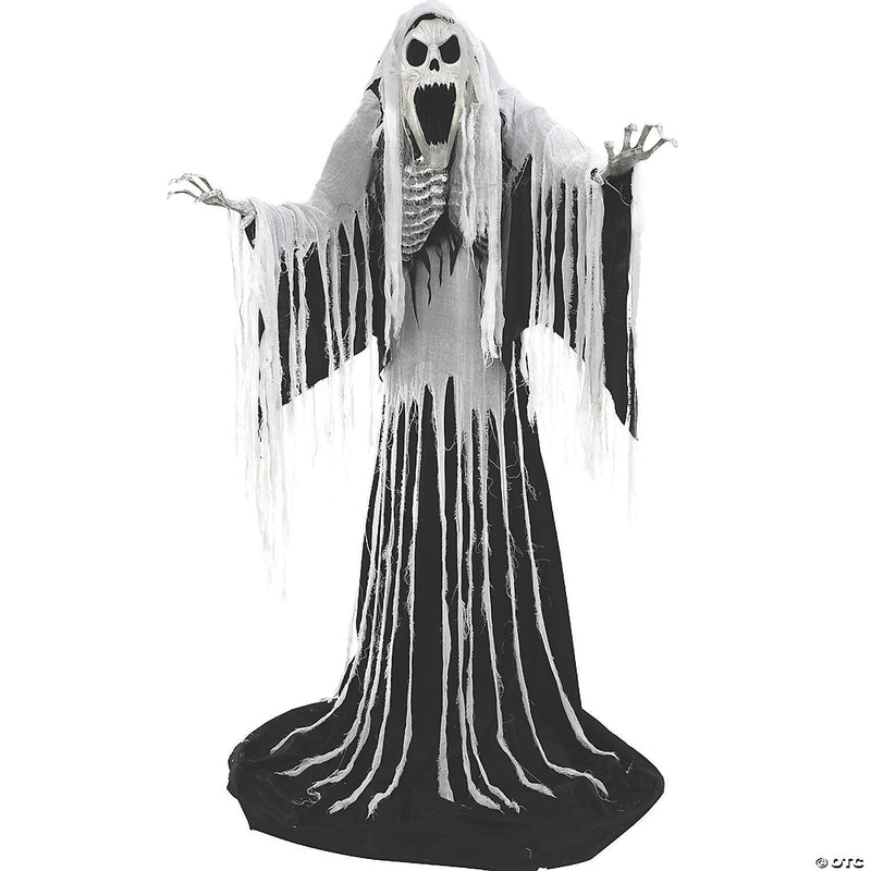 7' Animated Towering Wailing Soul Halloween Decoration - image 1
