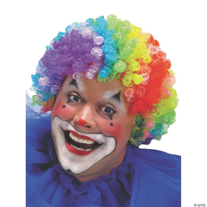 7 Color Clown Wig - image 1