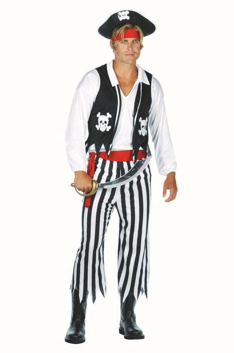 80009 Pirate Man Swashbuckler Costume