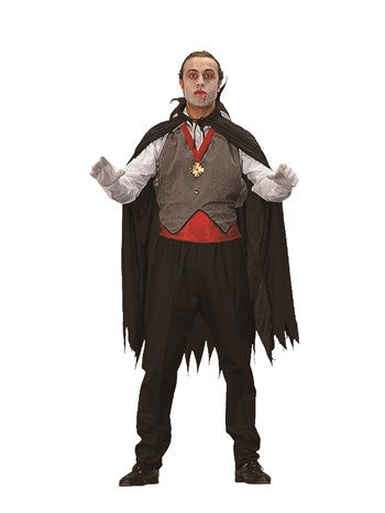 Men's Dracula 2 pc outfit: O/S