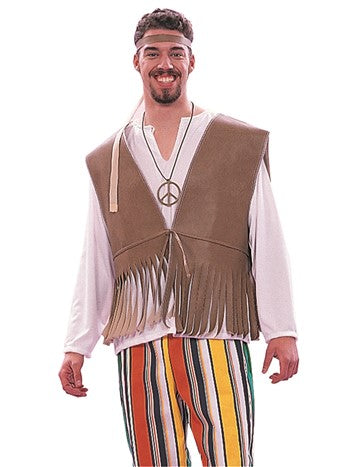 Men's 60's Love Child Vest | Costume-Shop.com - image 1