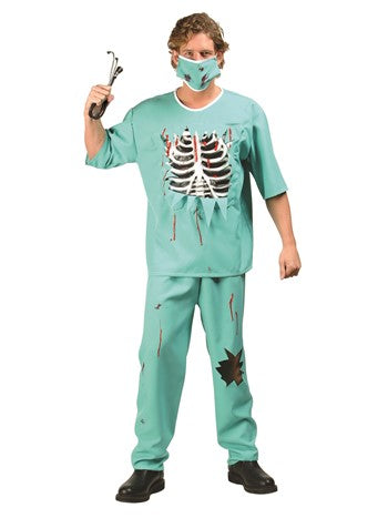 Men's Scary E.R. Doctor - Aqua | Costume-Shop.com - image 1