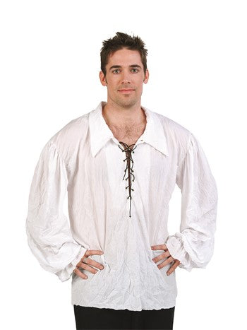Mens Renaissance Shirt Ivory