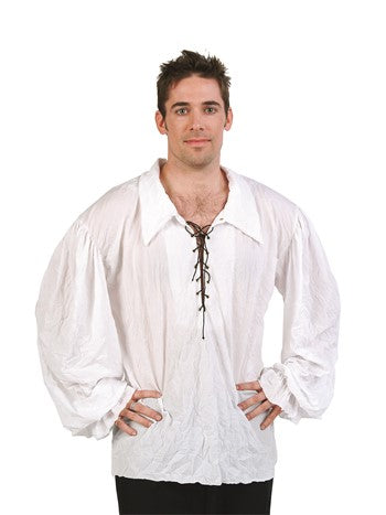 Mens Renaissance Shirt Ivory
