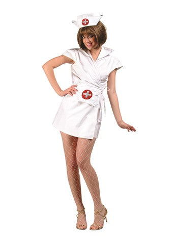 Women's Nurse Wrap Around Outfit | Costume-Shop.com - image 1