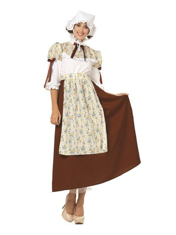 Colonial Lady Bella Brown | Costume-Shop.com - Medium - image 2