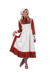 Peasant Lady Rosanna - Burgundy Size L | Costume-Shop.com - Large - image 2