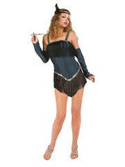 Fringe Time Blue Flapper Costume | Costume-Shop.com - 81429BL-M - image 1