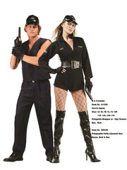 Sexy Secret Agent Rompers | Costume-Shop.com - Large - image 1