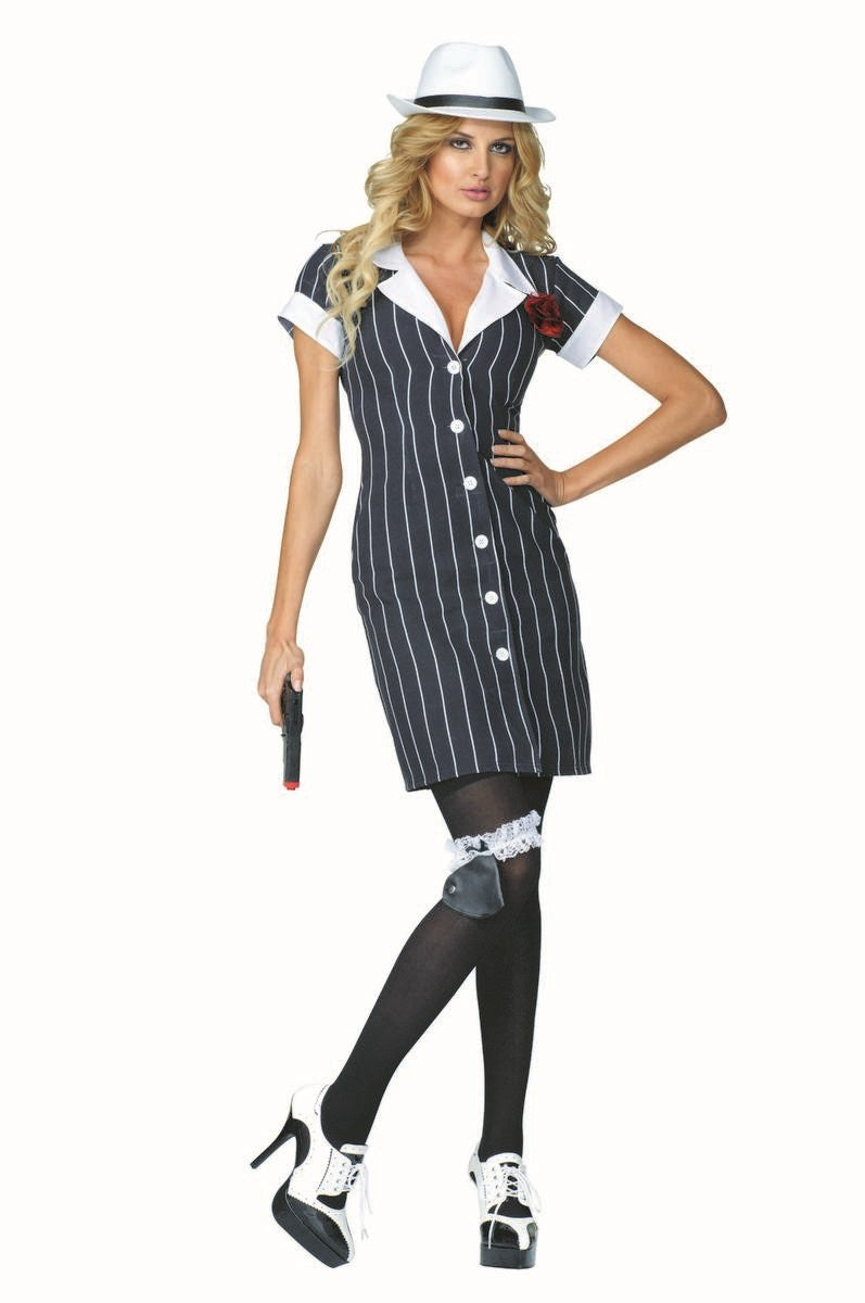 Mischievous Mobster Babe Costume