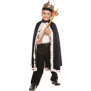 King Crown and Robe Costume | Costume-shop.com - Navy - image 1