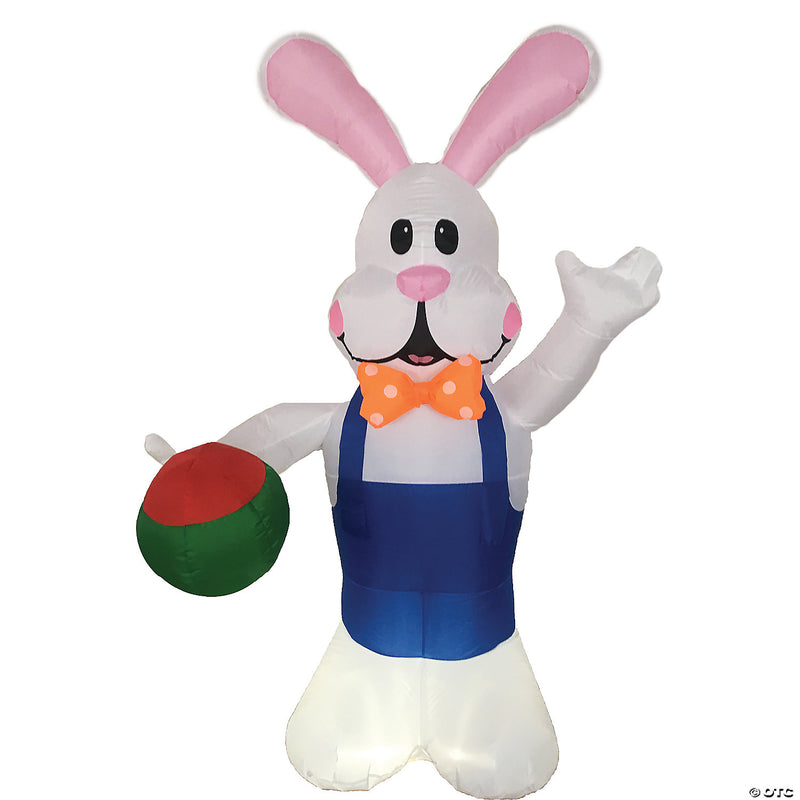 7 ft. Inflatable Bunny Yard Decoration | Costume-Shop.com - image 1