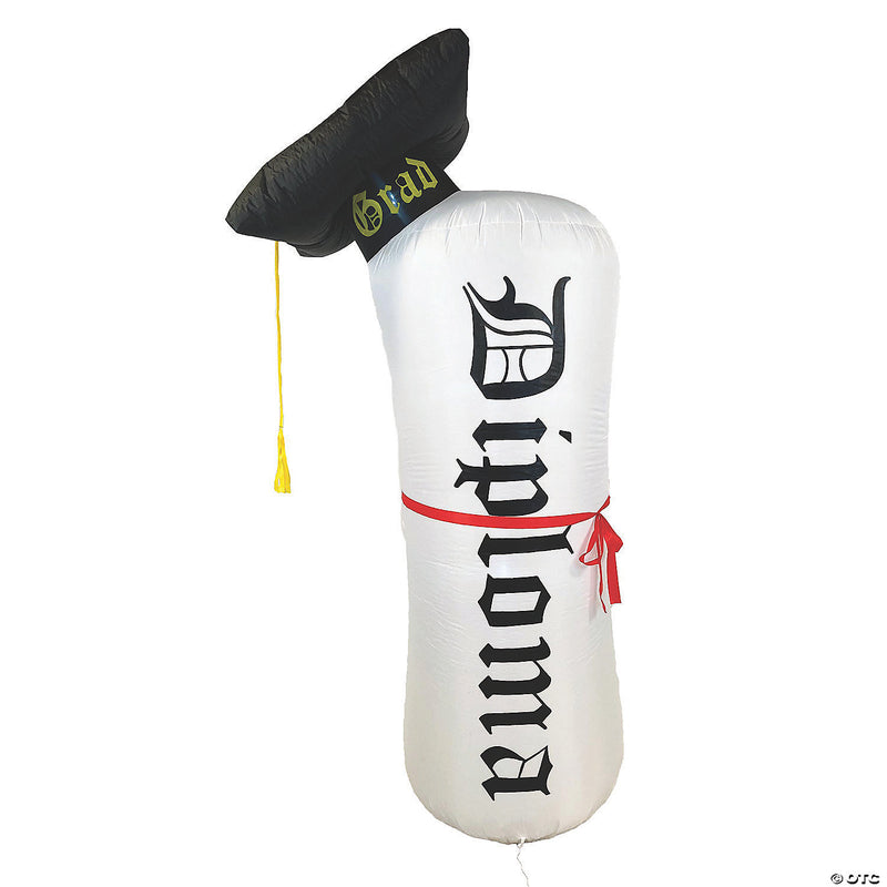 84" Inflatable Diploma Yard Decoration | Costume-Shop.com - image 1