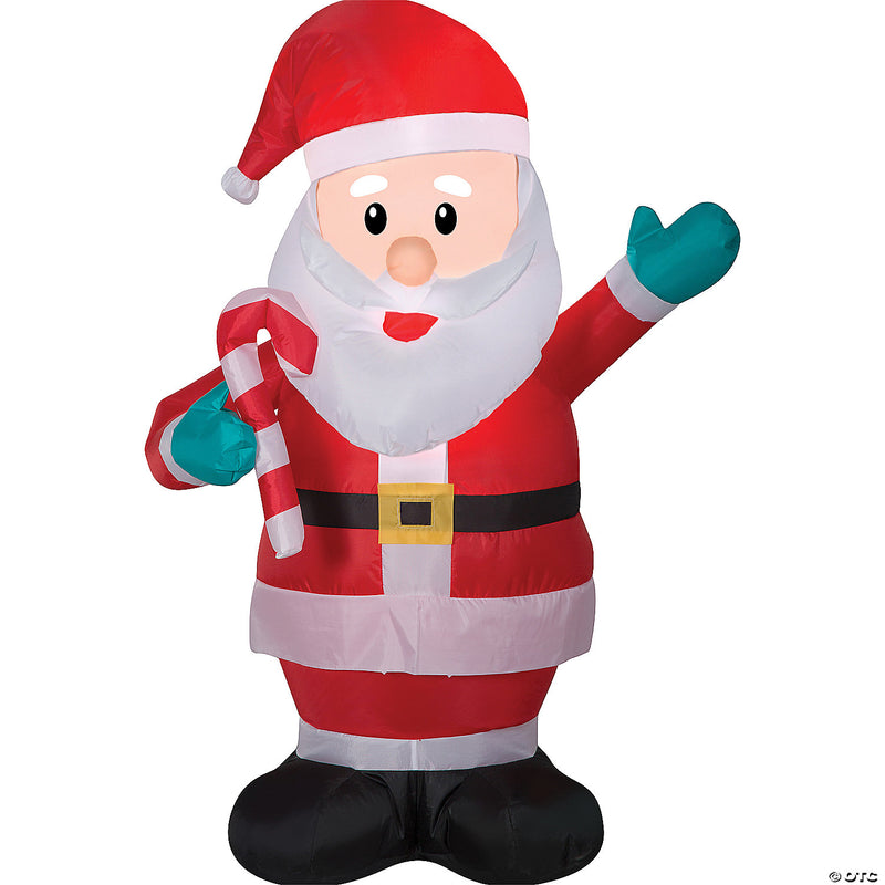84" Santa with Candy Cane | Costume-shop.com - image 1