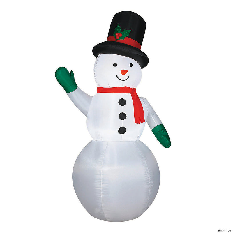 84" Blow Up Inflatable Snowman Outdoor Yard Decoration - image 1