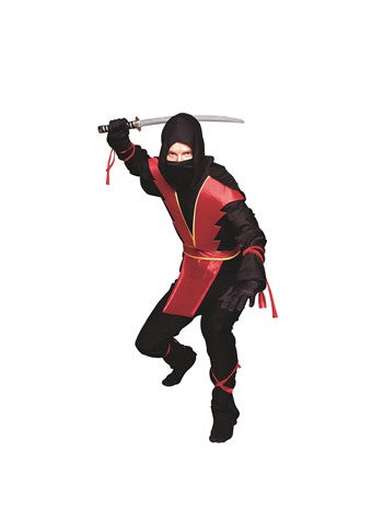 Men's Ninja Master Red Armor | Costume-Shop.com - Blue - image 2