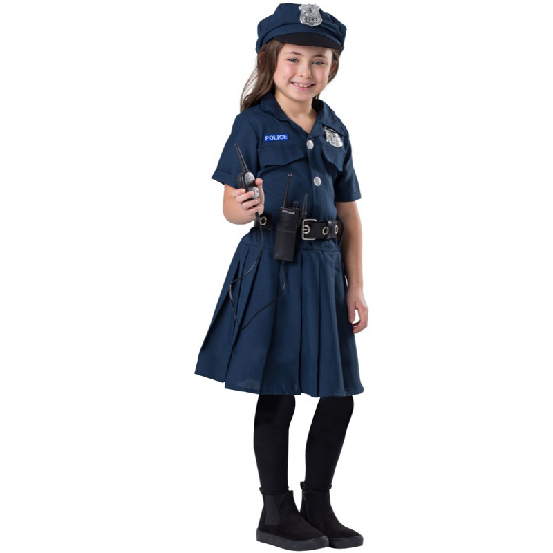 Girl’s Police Officer Costume - T2 (Toddler 1-2) - image 3