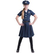 Girl’s Police Officer Costume - T2 (Toddler 1-2) - image 1