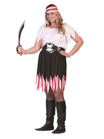 Women;s Plus size Pirate Wench