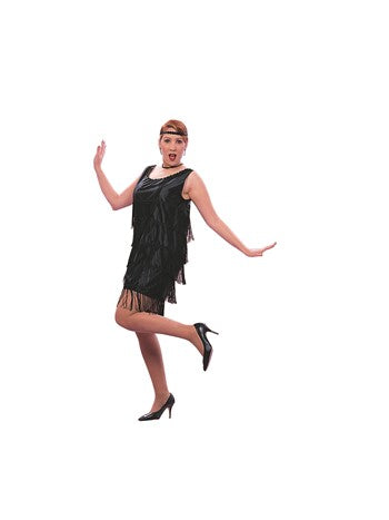 Adult Tiered Fringe Flapper | Costume-Shop.com - Red - image 1
