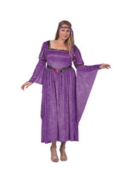 Adult Renaissance Beauty Purple | Costume-Shop.com - 86388-BG - image 6