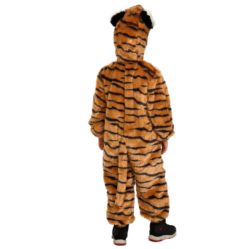 Plush Animal Tiger Costume for Kids and Toddlers - T2 (Toddler 1-2) - image 2
