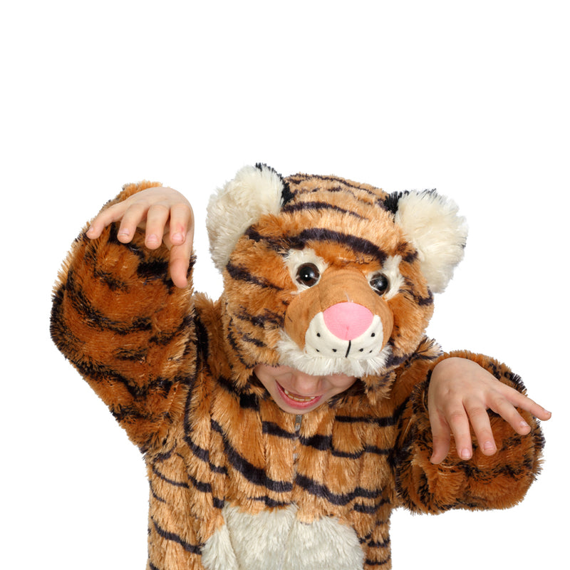 Plush Animal Tiger Costume for Kids and Toddlers - T2 (Toddler 1-2) - image 3