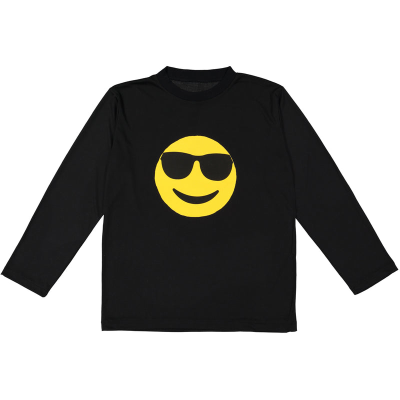 Sunglass Emoji T-Shirt for Kids - Small (4-6) - image 1