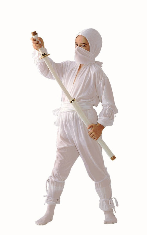 90041 Ninja White Costume Boys