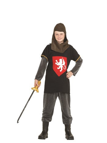 Medieval Knight Kids Costume | Costume-Shop.com - 90048-BL-L - image 2