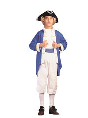 Child's Colonial Blue Captain Costume | Costume-Shop.com - 90133-BL-M - image 1