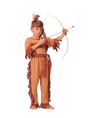 Child Native American Warrior Costume | Costume-Shop.com - Small - image 1
