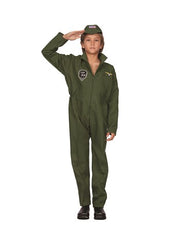 Child Top Gun Jumpsuit | Costume-Shop.com - Large - image 2