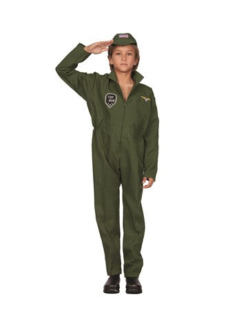 Child Top Gun Jumpsuit | Costume-Shop.com - Large - image 2