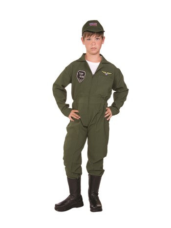 Child Top Gun Jumpsuit | Costume-Shop.com - Large - image 1