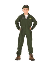 Child Top Gun Jumpsuit | Costume-Shop.com - Large - image 3