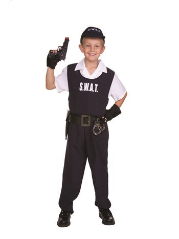 Child SWAT 6-Piece Outfit | Costume-Shop.com - Small - image 1