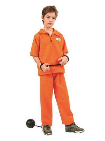 Child Not Guilty Prisoner Costume