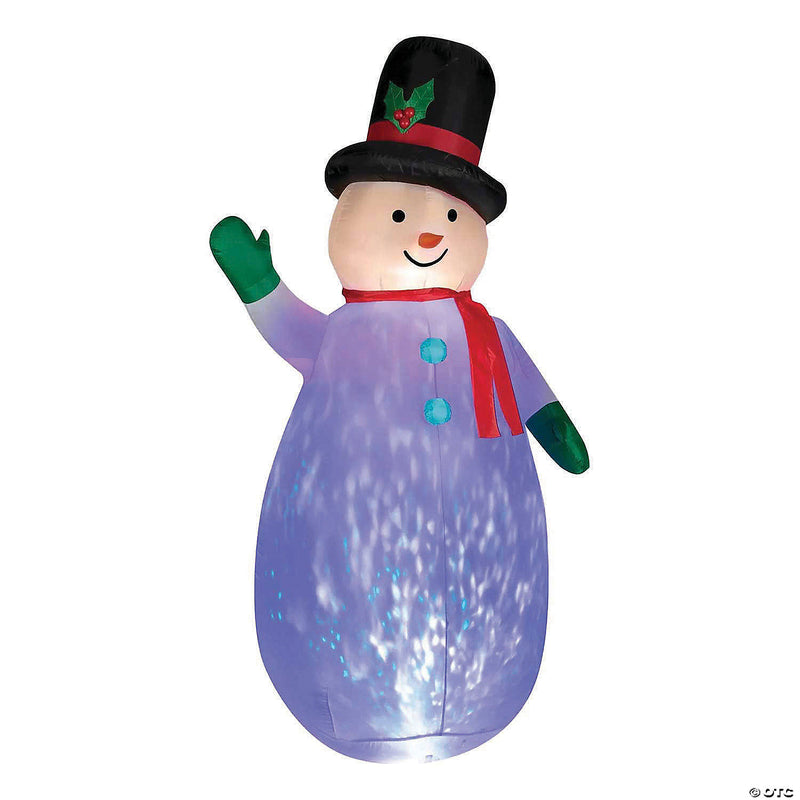 90" Blow Up Inflatable Snowman Yard Decoration | Costume-shop.com