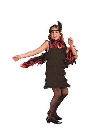 Kid's Roaring 20's Flapper Costume | Costume-Shop.com - 91149-BK-L - image 1